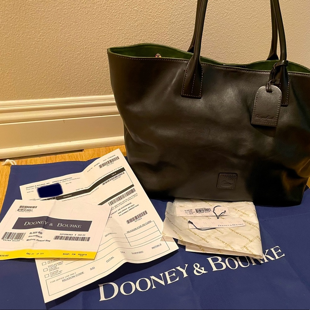 Dooney Bourke Medium Russel Bag. Excellent condition inside. Clean.